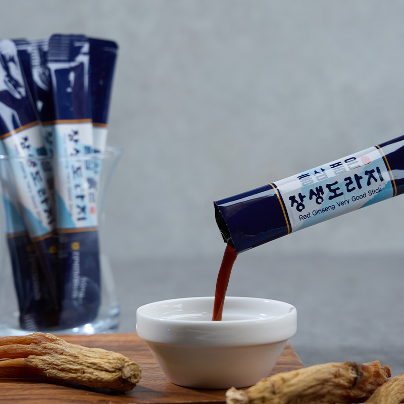 홍삼품은 장생도라지